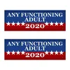 HOT Styles Against Trump bernie Joe Biden bernie sanders Autocollants de voiture 7.6 * 22.9cm Autocollant de pare-chocs drapeau Decal pour Car Styling Vehicle Paster