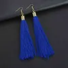 Ladies Long Tassel Earrings Girl Pendant Boho Style Earrings Gold Circle Bohemian Retro Vintage Assorted Variety Mix