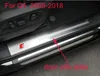 Acero inoxidable 304 # de alta calidad, 4 uds, alféizar interno de la puerta del coche, placa protectora, barra de protección del pedal para Audi A3,A4L,Q3,Q5,Q5L,Q7