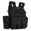 Taktisk 6094 Molle Vest Combat Body Armor Vest Army Paintball Wargame Plate Carrier Jakt tillbehör