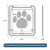 Porte moustiquaire de qualité pour animaux de compagnie - Porte pour chien pour chats, chiens - Petit