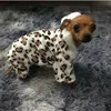 Moda Soft Leopard Imprimir Pet Dog Roupas Roupas Traje Yorkshire Chihuahua Dog Roupas Pequeno Cachorro Cachorro Casaco