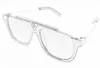 Venta al por mayor necesaria para hombres, mujeres, gafas de sol de diseñador, 0937, placa cuadrada, marco de combinación de metal, calidad superior, lente anti-UV400, evidencia de marca.