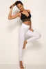 Heißer Verkaufs-Yoga Broek Sexy Wit Sport Leggings Push Up Panty Gym Oefening Hoge Taille Fitness Laufsport