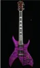 Deze link is voor 3 Purple aangepaste gitaar en zwarte hardcase, fabriek aangepaste gitaar voor speciale koper