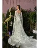 2020 Arabic Aso Ebi Mermaid Sexy Lace High Neck Beaded Pearls Bridal Dresses Vintage Wedding Gowns ZJ545