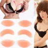 Silicone Insert Pads Women Push Up Bra Pads Breasts Up Enhancer Padded Bikini Swimwear Invisible Pad 2pcs/pair Maternity Intimates OOA8145