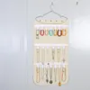 Jewelry accessories receive hanging bag non-woven jewelry finishing dustproof storage bag