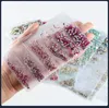 Kristalglas nagelkunststeentjes van gemengd formaat SS3SS10 Gemengde kleurrijke bedels Nagels Stenen4332159