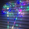 En gros LED allument des ballons étoiles en forme de coeur clair ballons Bobo avec des lumières de guirlande LED pour la décoration de fête de mariage d'anniversaire