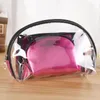 3Pcs Cosmetic Bag Set Fashion Transparent Beauty Case Waterproof Wash Bags Ladies Make up Bags Women Travel Toiletry Bag