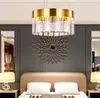 novo cristal da lâmpada lustre Nordic sala de estar moderno e minimalista de ouro luzes decorativas MYY