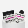 5D Mink False Eyelashes thick cross messy exaggerated eye lashes 3 pairs high quality free ship 10