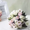 Hochzeitsstrauß handgemachte künstliche Blume Rose buque casamento Brautstrauß für Hochzeitsdekoration Ramos de Novia