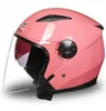 Unisex Motosiklet Kask Tam Yüz Anti-UV Elektrombil Motosiklet Yol Bisikleti Pinlock Visor Çift Lens 4 Seasons için