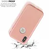 3in1 Oily Shock Proof Phone Case for iPhone X XR XS Max 6 7 8 Plus and Samsung Galaxy Note 9 8 S10 S9 Plus A10 A20 A30 A40 A50 A70