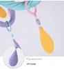 Nuovo moderno per bambini lampadari camerette per bambini bambini lampada a sospensione della principessa per interni Macaron Color Girls Room Chandelier209878593