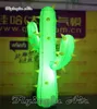 Cactus gonfiabile personalizzato della replica del pallone 3m del modello della pianta verde dei cactus soffiati aria per la decorazione del parco di divertimenti