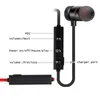 M5 Bluetooth-hoofdtelefoon Magnetic Metal Wireless Running Sport Oortelefoons Oorset met Mic Mp3 Earbud BT 4.1 voor iPhone Samsung LG Smartphone