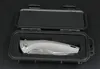 1Pcs 2020 New Ball Bearing Flipper Folding Knife D2 Stone Wash Blade CNC TC4 Titanium Alloy Handle EDC Pocket Knives