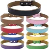 Nuovo 9 colori di alta qualità in pura pelle bovina collare per animali domestici in pelle ispessita accessori per cani da trazione a catena per cani T2I5101