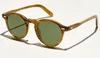 Qua Depp rétro-vintage petit MILITZN POLARIZE SUNGLASSES UV400 46-23-145 Star Style Unisexe Italie Plance importée Ful270K