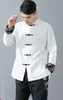 Roupa Tradicional Chinesa Para Homens Xangai Tang Oriental Vestuário Jaqueta Chinesa Kung Fu Roupas Masculinas KK3106281e