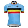 Moxilyn 2020 Belgium Cycling Jersey Set MTB Uniform Bike Clothing Breattable Cykelkläder bär mäns korta maillot culotte265h