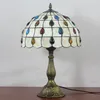 Mediterranean style bedside lamp study bedroom European cafe bar art Tiffany Baroque table lighting decorative lamps night light