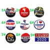 Ventes chaudes 9 types Métal Badge Trump 2020 Bouton Émail Pins Amérique Président Campagne Républicaine Politique Broche Manteau Bijoux Broches