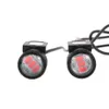 alta qualità 10X DC 12V 5W luce di segnalazione stroboscopica per moto DRL luce di marcia diurna lampada lampeggiante ts luci di backup 18mm lampada DRL parcheggio Sig