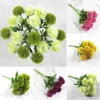 Dekoracyjne kwiaty Pojedyncze łodyga Dandelion Sztuczne Kwiaty Dandelion Plastikowy Kwiat Party Wedding Tle Centerpieces 5 Styl WX9-1687