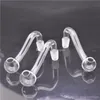 Great cheap Colorful Glass Oil Burner 10mm 14mm 18mm Female Male thick pyrex glass oil burner pipes for water pipe bong