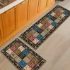 Carpets Zeegle Bienvenue Entrane DOORMAT Anti-Slip Kitchen Tapis salon Chambre de chevet de chambre à coucher