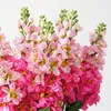 히아신스 보라색 꽃 가짜 실크 인공 꽃 결혼 파티 생일 꽃 신부 꽃 홈 장식 장식 플로레스 GB138