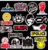 50 unids / lote Pegatinas de Skateboard Mixtas ROCK Graffiti Para Coche Laptop Casco Pegatinas Pad Bicicleta Bicicleta Motocicleta PS4 Teléfono Notebook Calcomanía Pvc