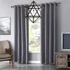 Modern blackout curtain for window treatment blinds finished drapes
