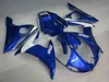 Klassisk Blå Vit Fairing Kit för Yamaha YZF R6 2004 2005 YZFR6 04 05 YZF-R6 04 05 Fairings Set