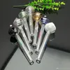 New color hat glass straight smoke cooker glass bong water pipe Titanium nail grinder, Glass Bubblers For Smoking Pipe Mix Colors
