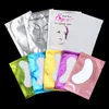 10Set nya pappersplåster Ögonfransar under ögonkuddar Lash Eyelash Extension Paper Patches Eye Tips Klistermärke Wraps Make Up Tools