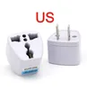 Goedkope hoogwaardige plugadapter Universal EU US UK AU Travel AC Power Adapter Plug White