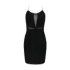 Nieuwe Spring 2s Avond Jurk Yousef Aljasmi Bandage Dress Sexy Backless Mouwess Dinner boven knie mini spaghetti -band