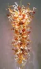 Lâmpadas de pingente Murano Antique Chandeliers Light Flower Art Maravilhoso Decorativo mão soprada de vidro pingente de vidro com blubs LED