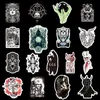 50 stks gemengde auto stickers gothic demon punk voor skateboard laptop koelkast helm pad fiets fiets motorfiets ps4 notebook gitaar PVC sticker