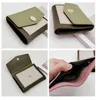 Mulheres carteiras de estilo curto de dois tons Lady moda zero bolsas femininas embreagens causais preto/rosa/caf￩/verde/azul cor no1132