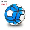 2018 Nouveau A +++ Ballon de football de haute qualité Jogging Football Anti-slip Granules Ball PU Taille 5 et Taille 4 Match Ballons de Football Cadeaux