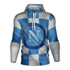 Napoli Fußballtrikot 3D-Hoodie Napoli Ssc Sweatshirt Trainingsanzug Hoody Training Club Hoodies Hohe Qualität