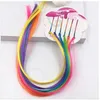 Filles coloré perruques en queue de cheval Ornement Claw Claw Clips Hair Traid Headwear For Kids Girls Hair Accessories 15LOT90PCS4028525