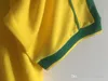 1998 BRASILIEN Retro-Fußballtrikots RIVALDO R CARLOS CLASSIC VINTAGE Thailand Qualitätshemd Camiseta Maillot Kits Männer Maillots de Fußballtrikot