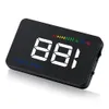 A500 3.5 Inch OBD2 HUD Auto Display Voertuig Scherm Watertemperatuur Alarm Auto Snelheidsmeter Alarm - Zwart